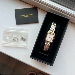 Silver and Gold Toned Larson & Jenning Watch